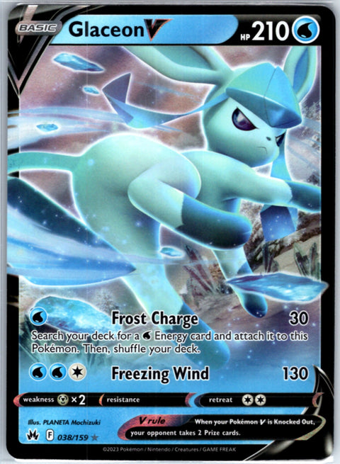 Crown Zenith #038/159 Glaceon V