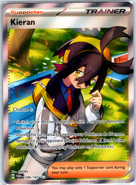 SV06: Twilight Masquerade #206/167 Kieran – Indigo Plateau TCG